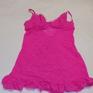 Victoria secret hot pink like new gorgeous large